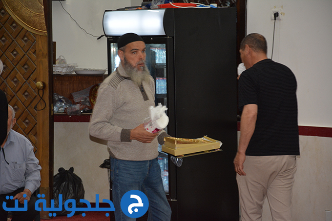 حفل لتوديع حجاج بيت الله الحرام في جلجولية